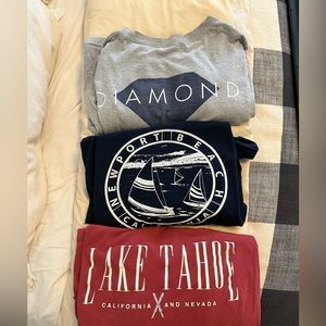 Men’s long sleeve shirt bundle Abercrombie diamond